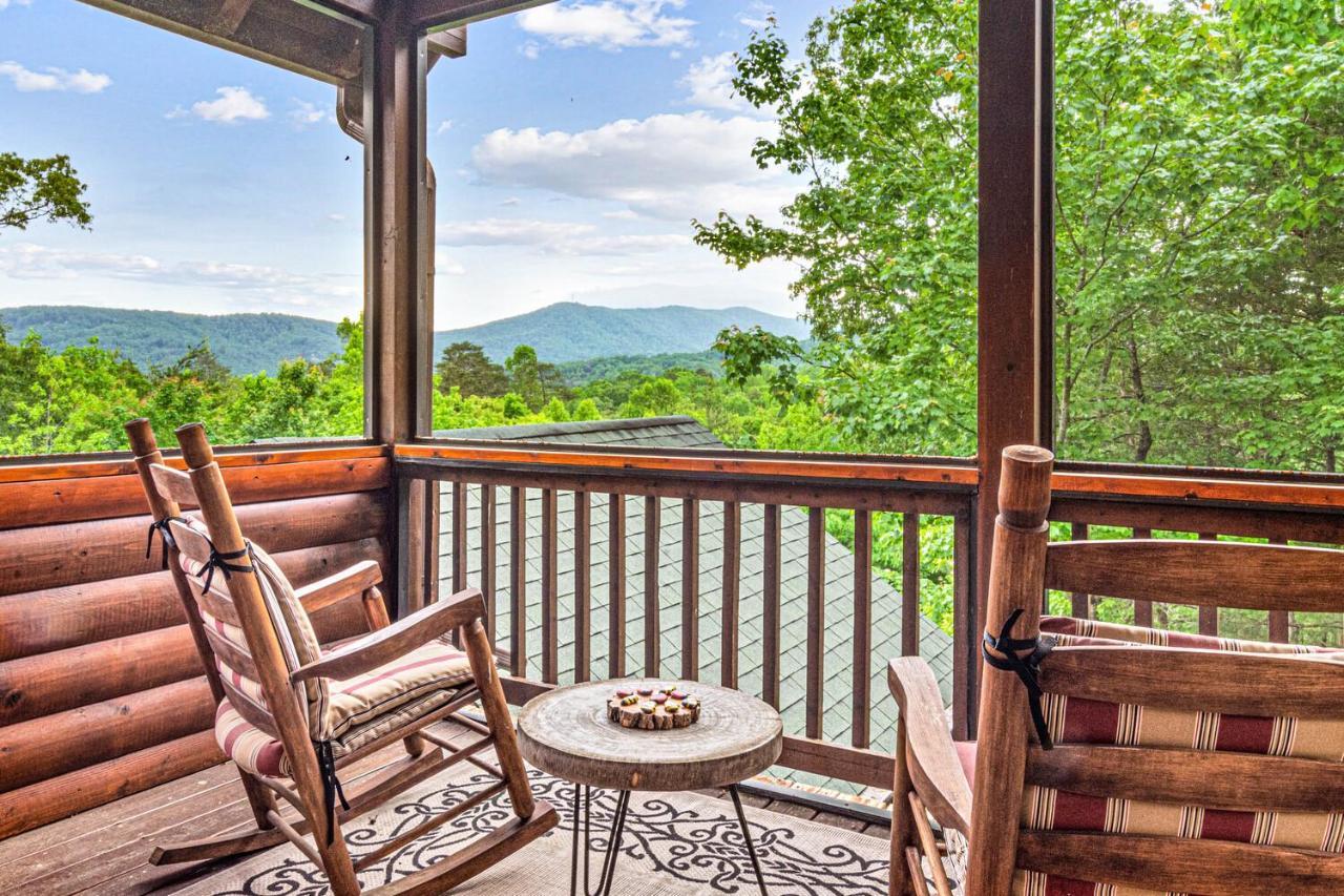 Incredible Views! - Pet Friendly - Aska Adventure Area - Bearfoot Bungalow Blue Ridge Eksteriør bilde